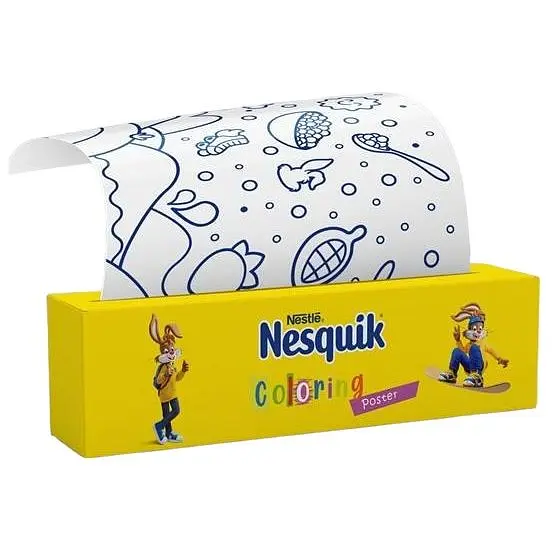 Готовый сухой завтрак Nesquik с витаминами и минеральными веществами + раскраска 375 г - фото 2