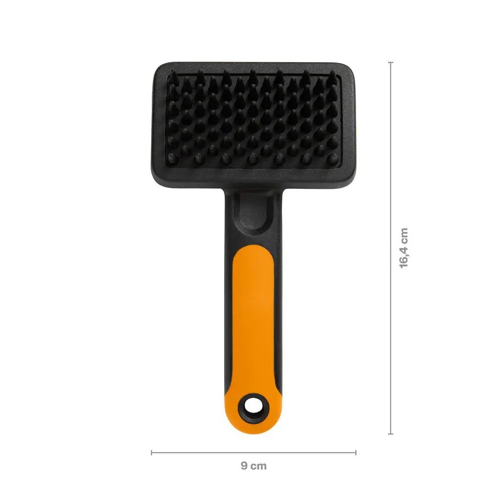 Масажна щітка Fiskars Pet Care для вичісування та догляду (2009140) - фото 2