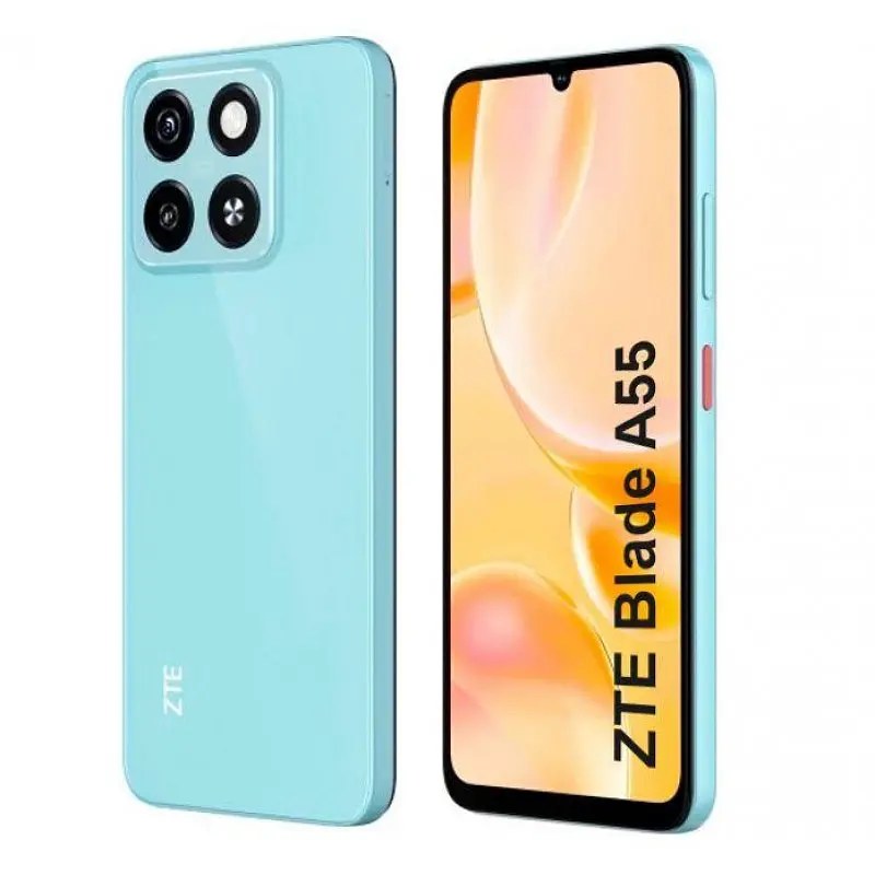 Смартфон ZTE Blade A55 4/128Gb блакитний - фото 5