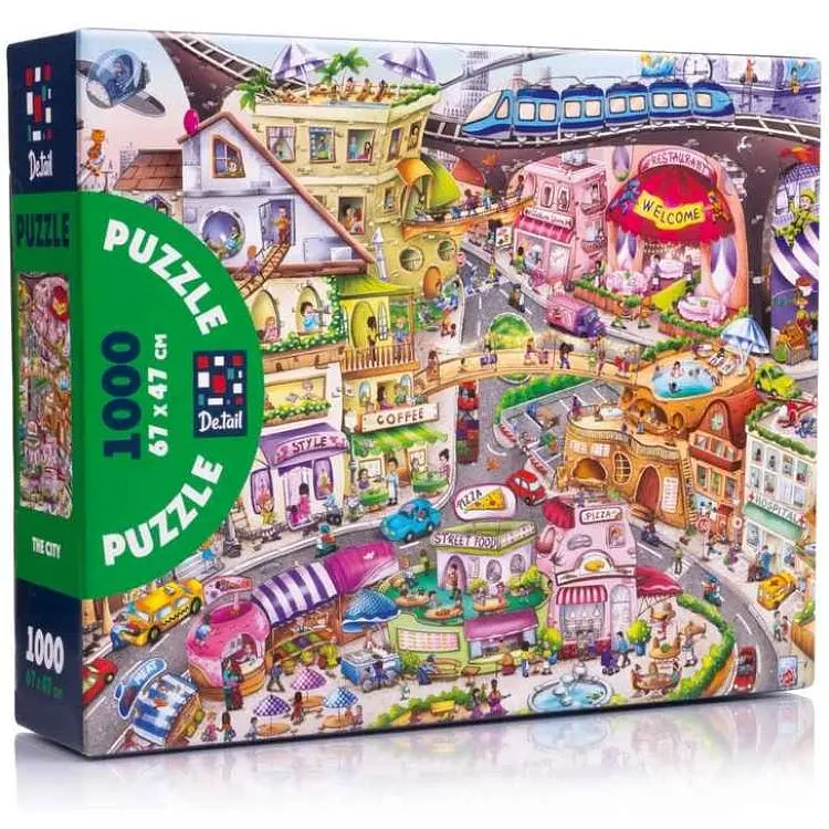 Пазли VLADI TOYS De.tail Місто DT1000-13