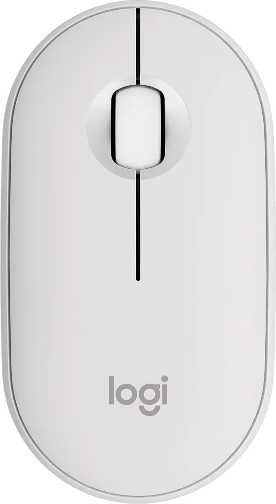 Миша бездротова Logitech Pebble Mouse 2 M350s White (910-007013) - фото 2