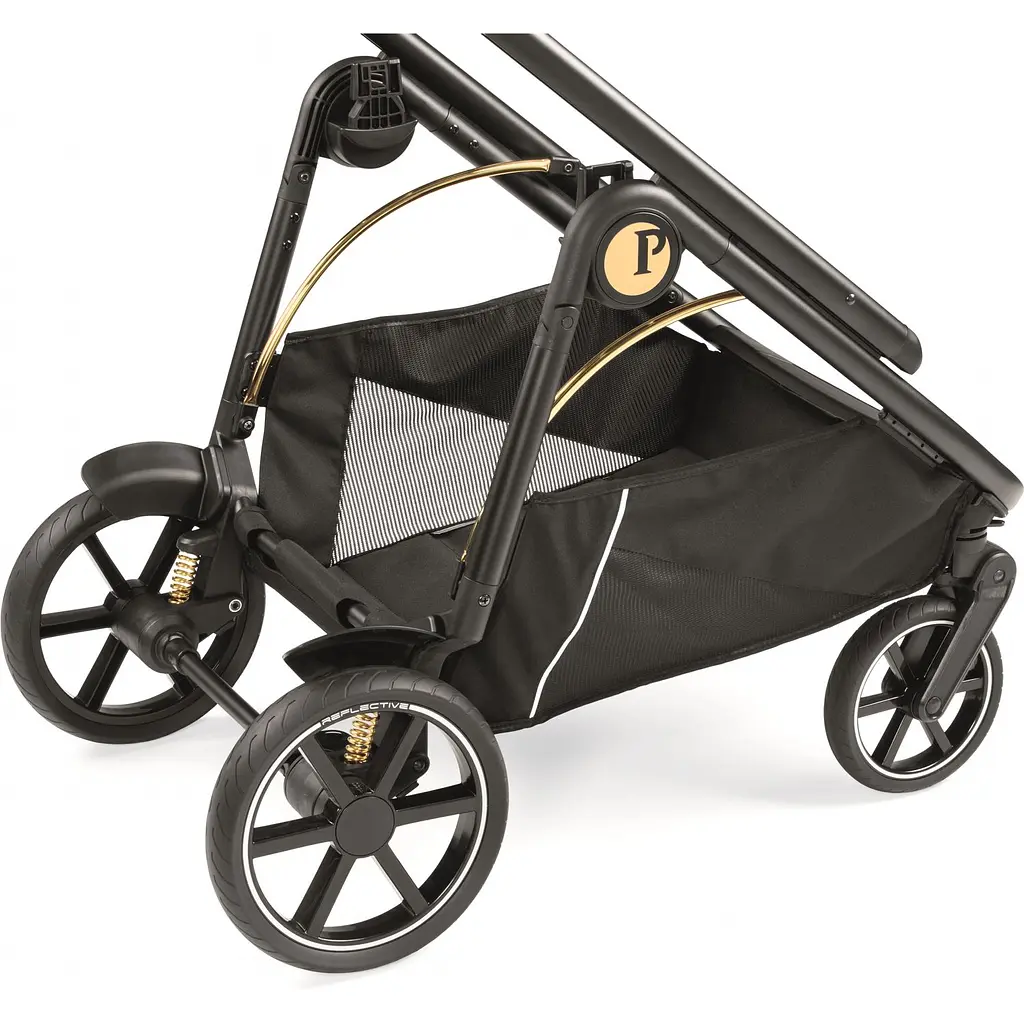 Коляска Peg-Perego Veloce Grafic Gold, 3 в 1, золота з чорним (PACK-VEL31SL50RO01) - фото 20