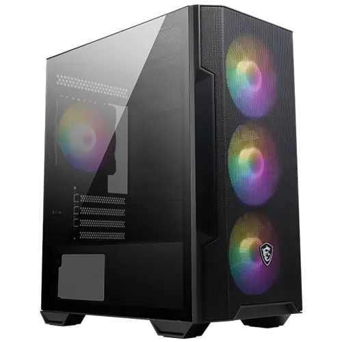 Корпус MSI MAG Forge M100R ARGB Black (MAG FORGE M100R) - фото 4