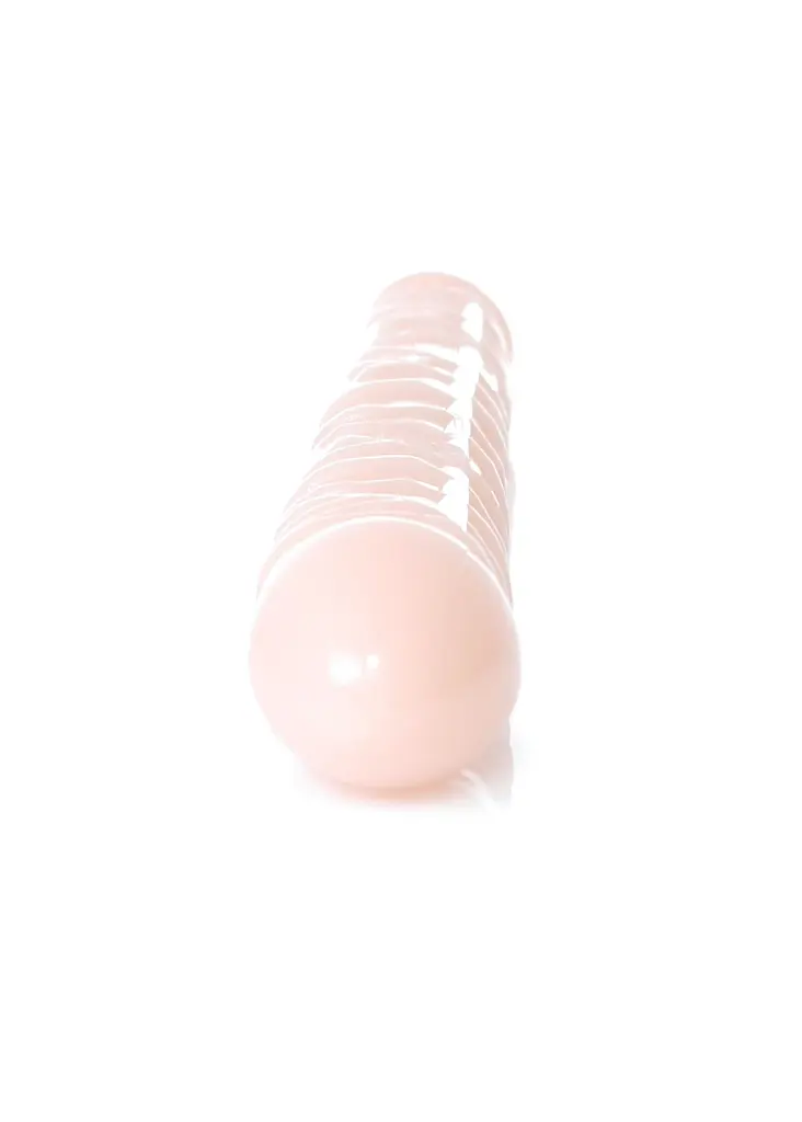 Двосторонній фалоімітатор B - Series EasyLove Flexible, 33.5 см (тілесний) - фото 3