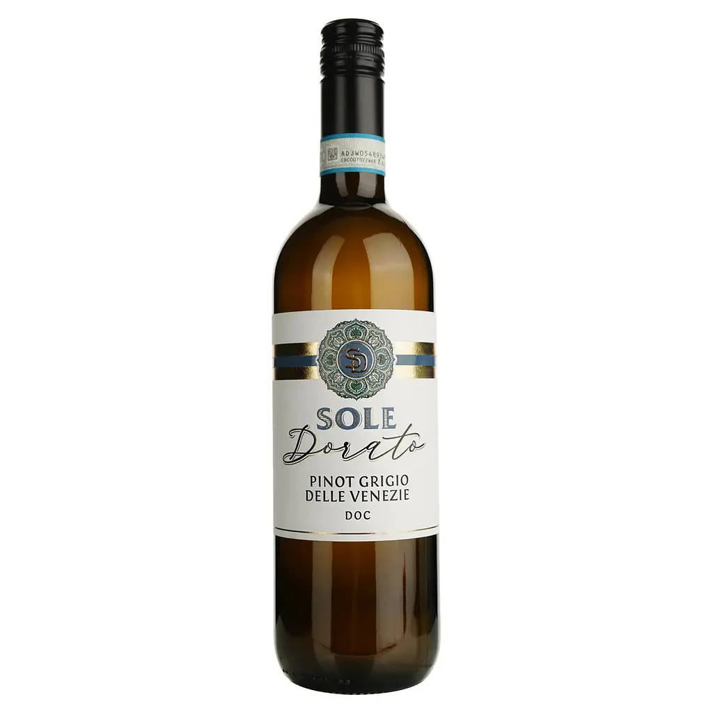 Вино Sole Dorato Pinot Grigio DOC біле сухе 1.5 л (0.75 л x 2 шт.) - фото 2