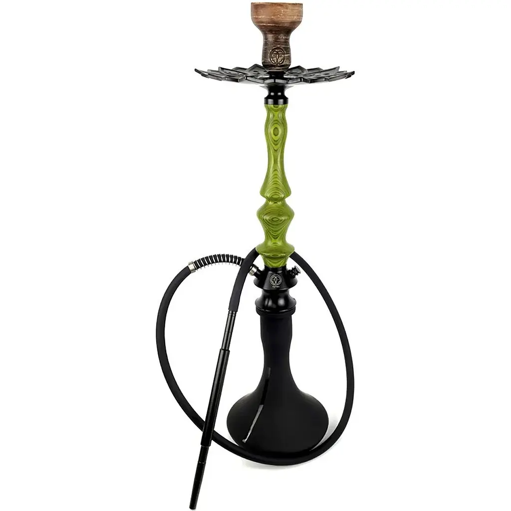 Кальян KARMA HOOKAH 3.3 Green (Craft Black Matt) - фото 2