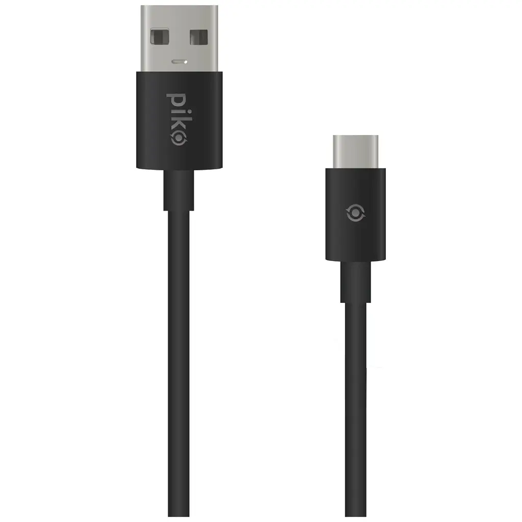 Кабель Piko CB-UT10 USB - USB Type-C (M/M), 0.2 м, Black (1283126493843) - фото 3