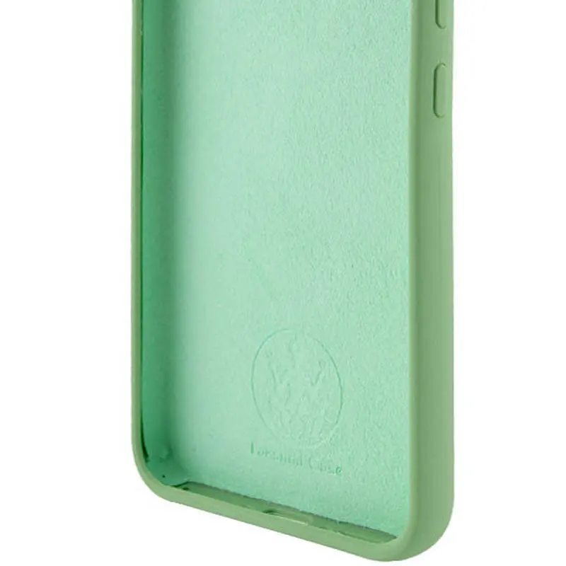 Чохол Silicone Cover Lakshmi Full Camera (AAA) для Realme C55 М'ятний / Mint - фото 2