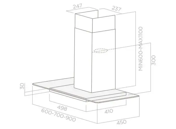 Витяжка Elica FLAT GLASS IX A/90 - фото 2