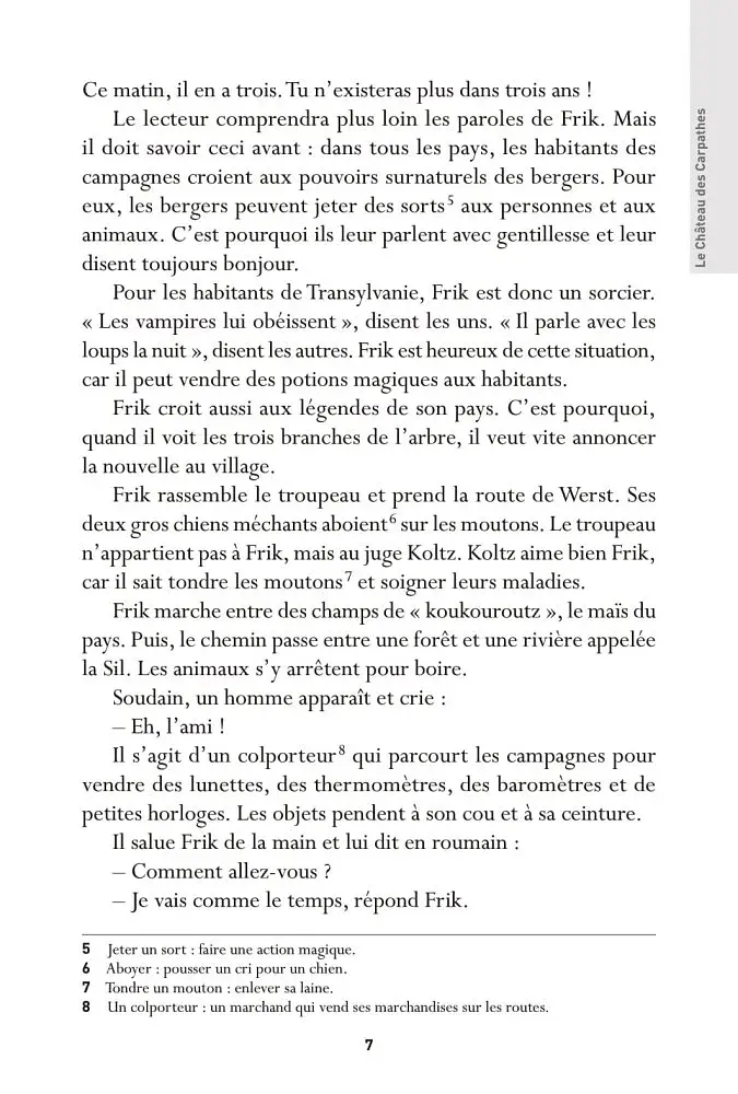 Lire en francais facile A2 Le Château des Carpathes - фото 4