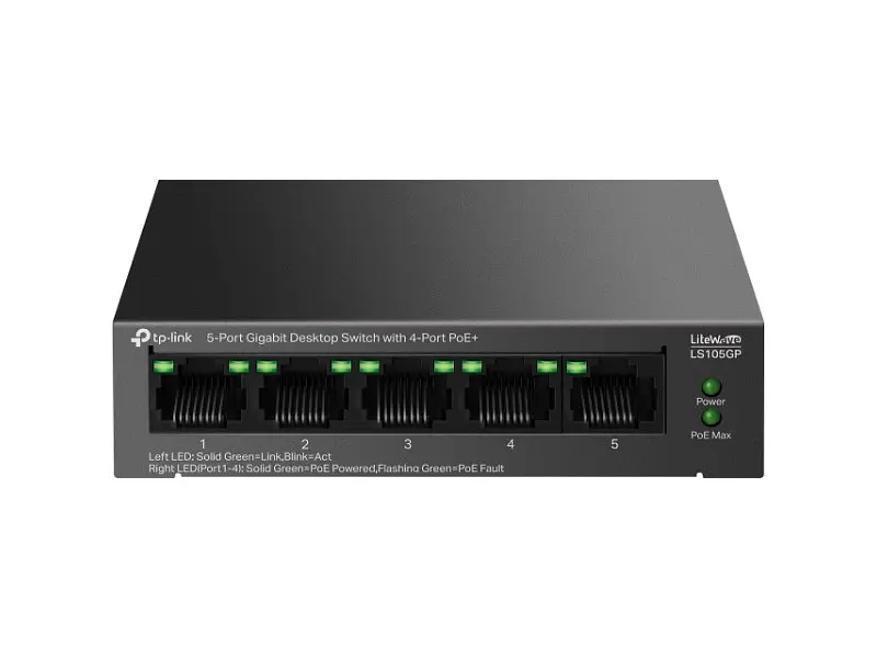 Комутатор TP-LINK LS105GP