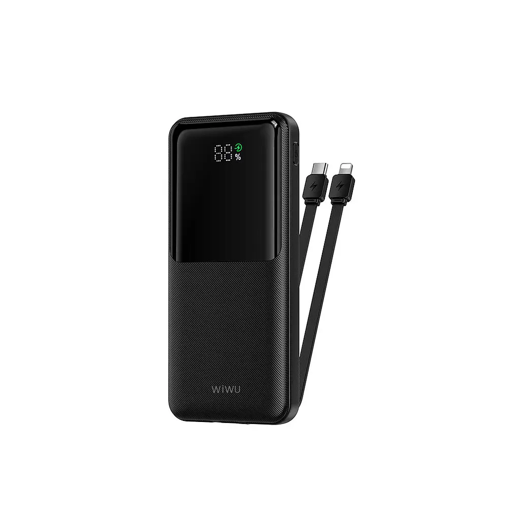 Зовнішній акумулятор WIWU Essen power bank 22.5W 10000mAh Wi-P081 (3C) Чорний