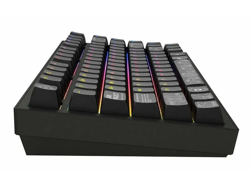 Клавіатура Dark Project ALU81 Terra Nova ENG/UA Black (DPKB_NOVA_81_ANSI_BLACK_UA) - фото 7