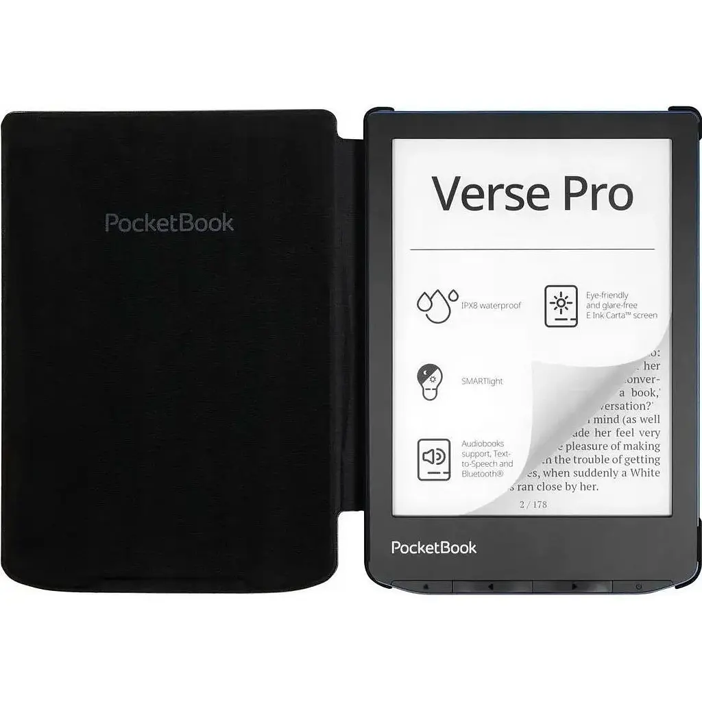 Чохол-книжка Shell Cover для PocketBook 619/629/634 Black (H-S-634-K-WW) [138863] - фото 4