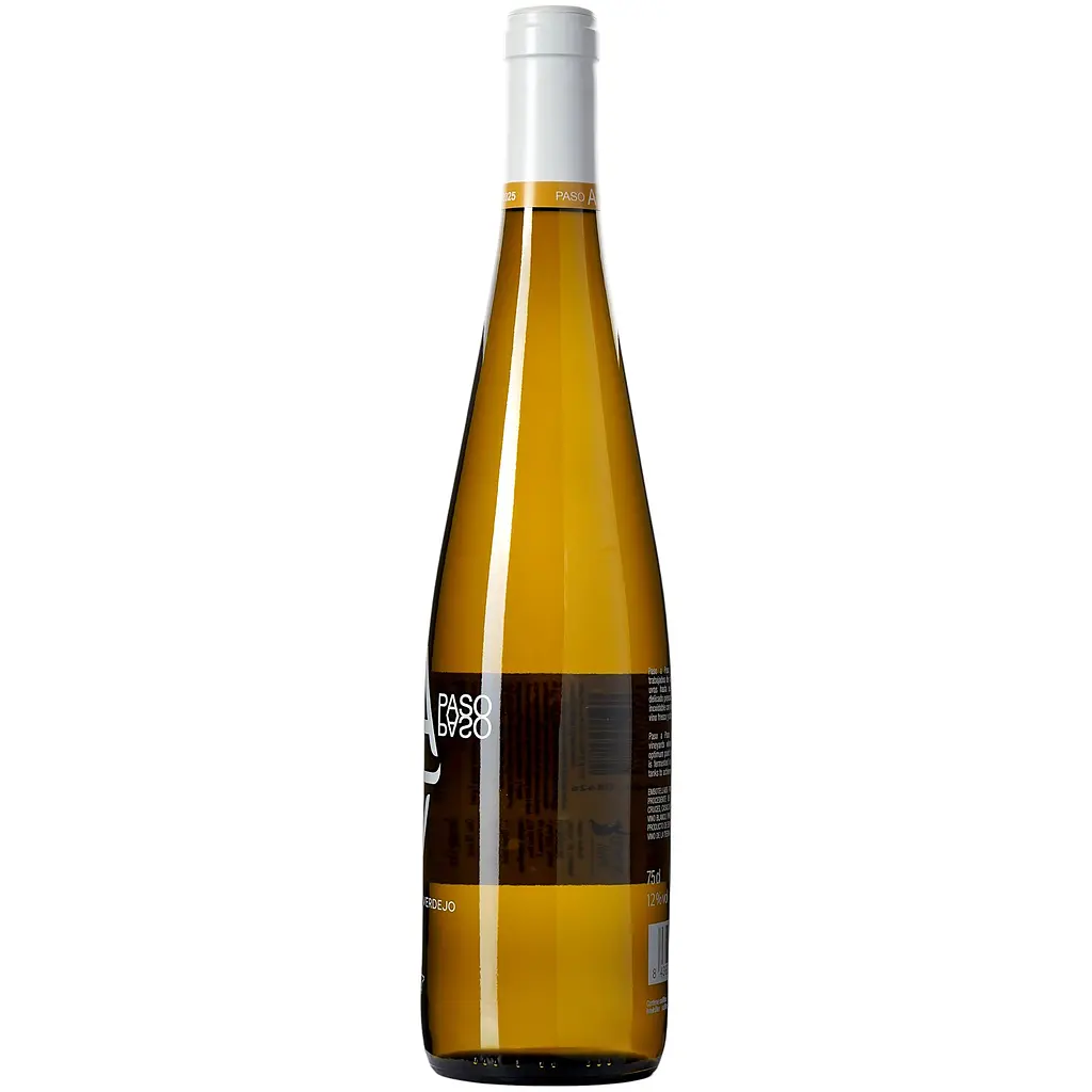 Вино Paso a Paso Macabeo Verdejo, біле, сухе, 12%, 0,75 л (8426) - фото 2