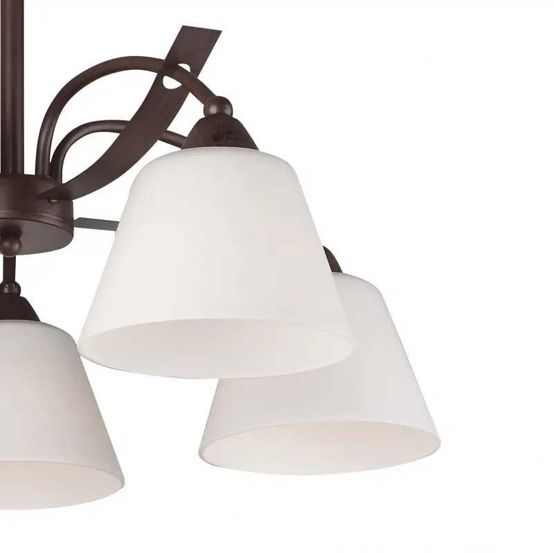 Люстра потолочная Brille классическая E14 60W BR (BR-374C/5) - фото 2