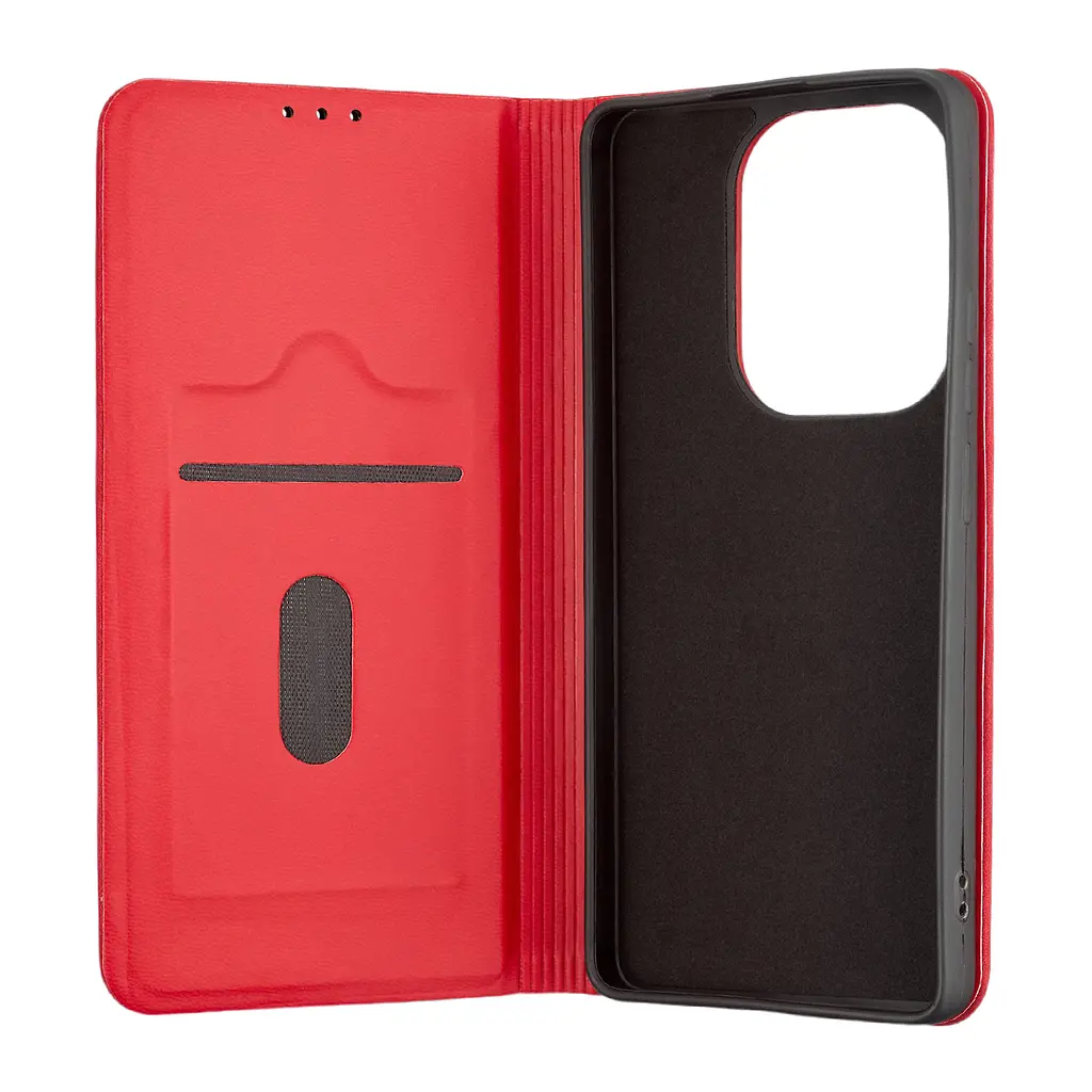 Чохол-книжка Flip Case Xiaomi Redmi Note 13 Pro 4G/Poco M6 Pro 4G Red - фото 2
