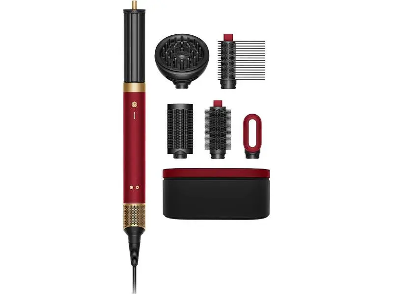 Мультистайлер Dyson Airwrap Coanda 2x Multi-styler & Dryer Straight to Wavy Red Velvet/Gold (176957-01)