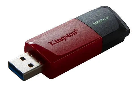 USB Flash 128GB USB 3.2 Kingston DataTraveler Exodia M (DTXM/128GB) Black/Red - фото 2