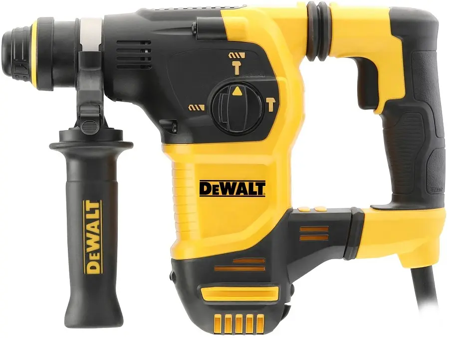 DeWALT Перфоратор DeWALT SDS-Plus 950Вт 3.5Дж 0-5200уд/хв 0-1150об/хв 3 режими кейс 3.7кг - фото 2