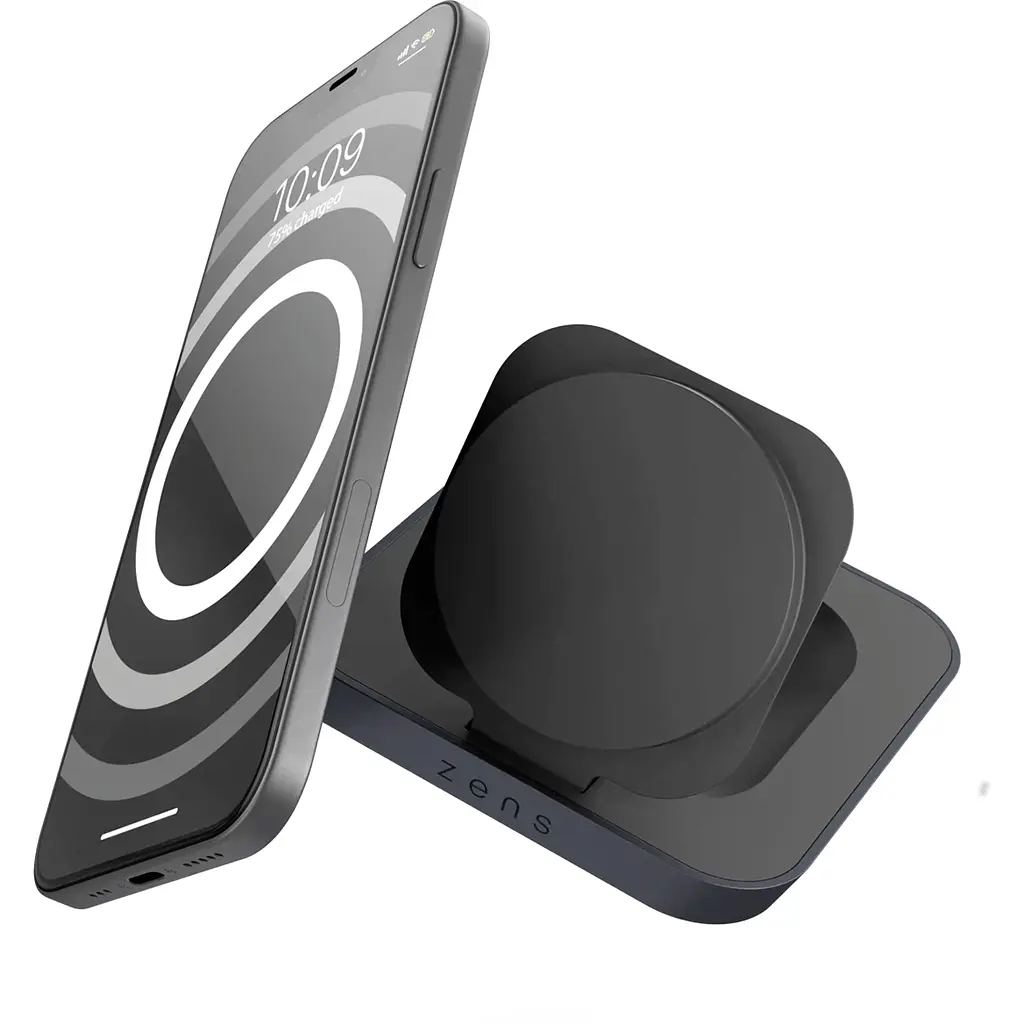 Бездротовий зарядний пристрій Zens Magnetic Nightstand Charger Black (ZESC16B/00) - фото 2