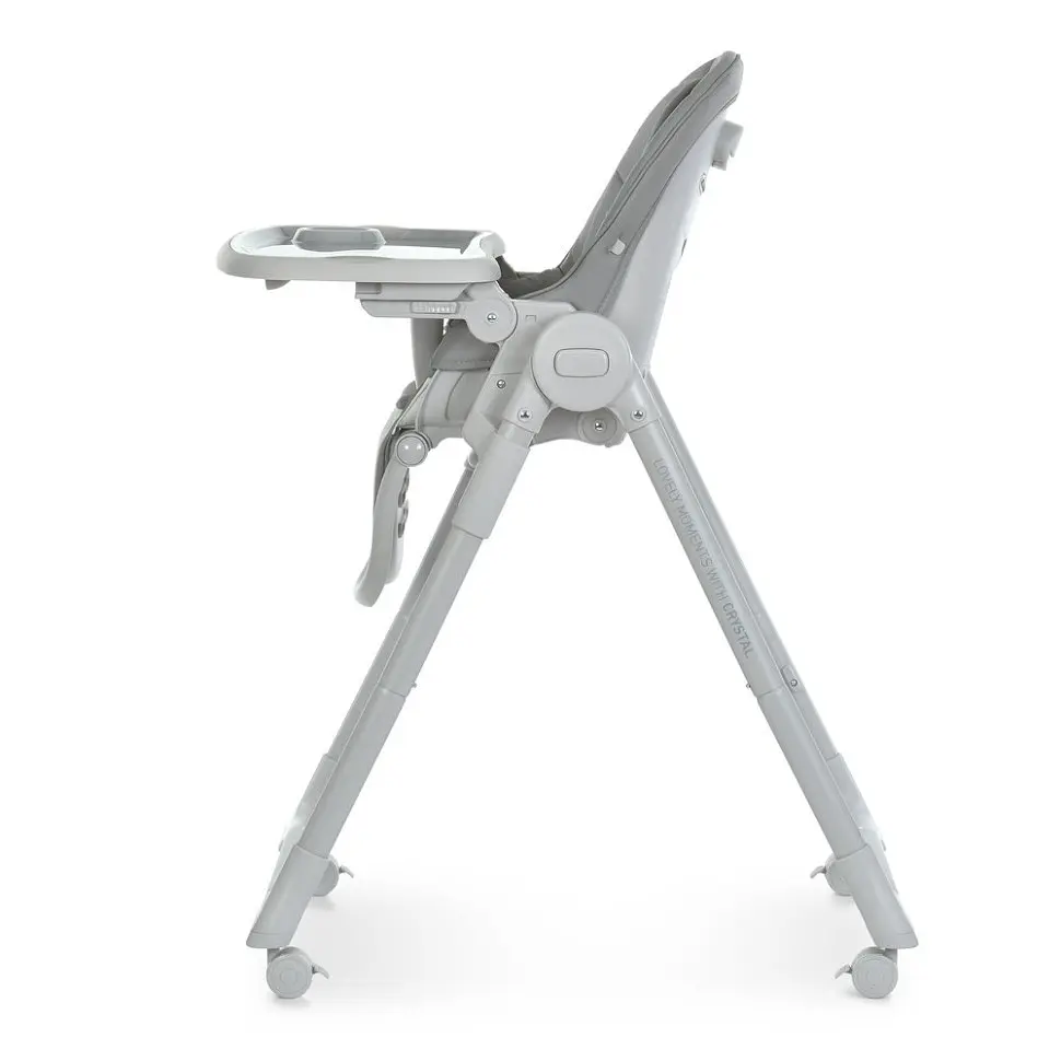 Детский стульчик для кормления El Camino CRYSTAL ME 1037 Nude Gray - фото 3