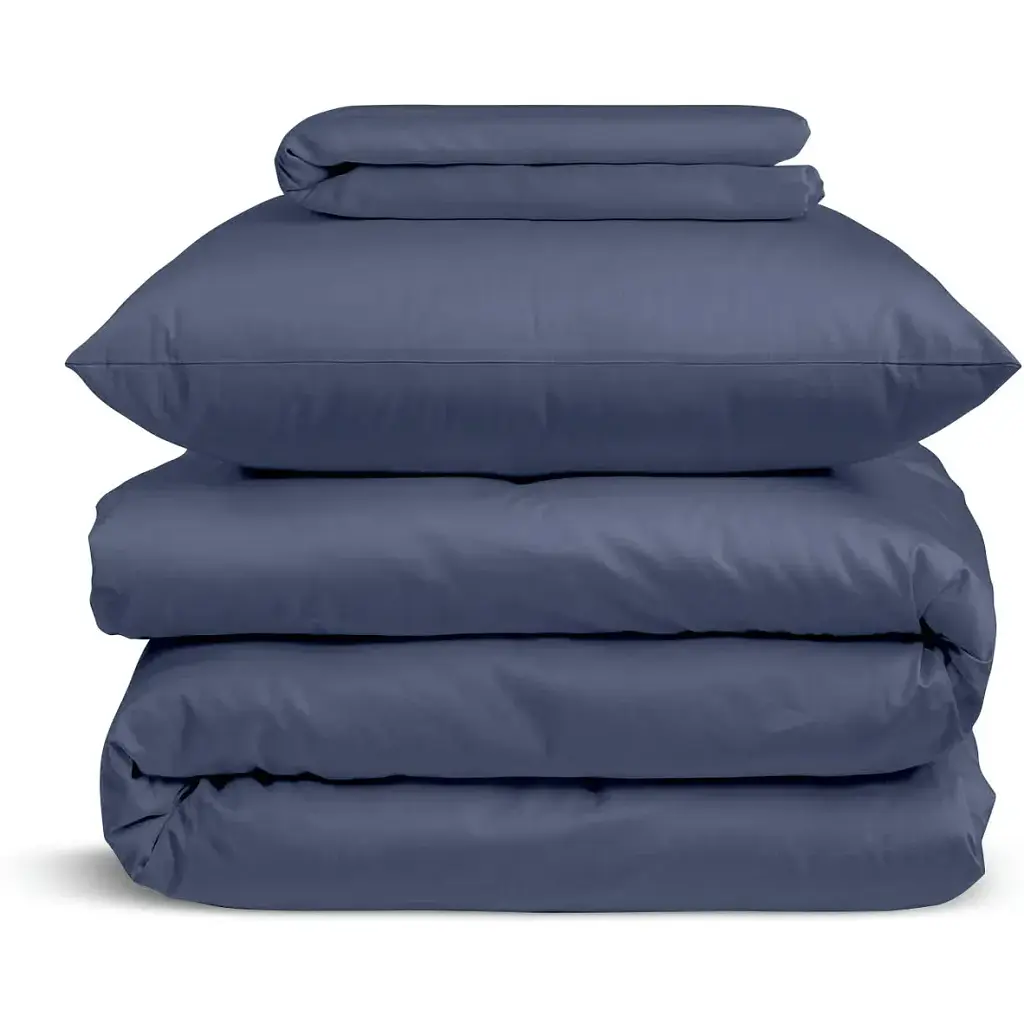 Комплект постільної білизни Cosas підлітковий сатин INDIGO 160 x 220 см (65Satin_Indigo_Indigo_155)