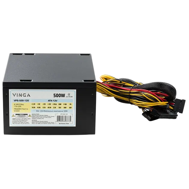 Блок живлення Vinga 500W (VPS-500-120) Б/В - фото 4