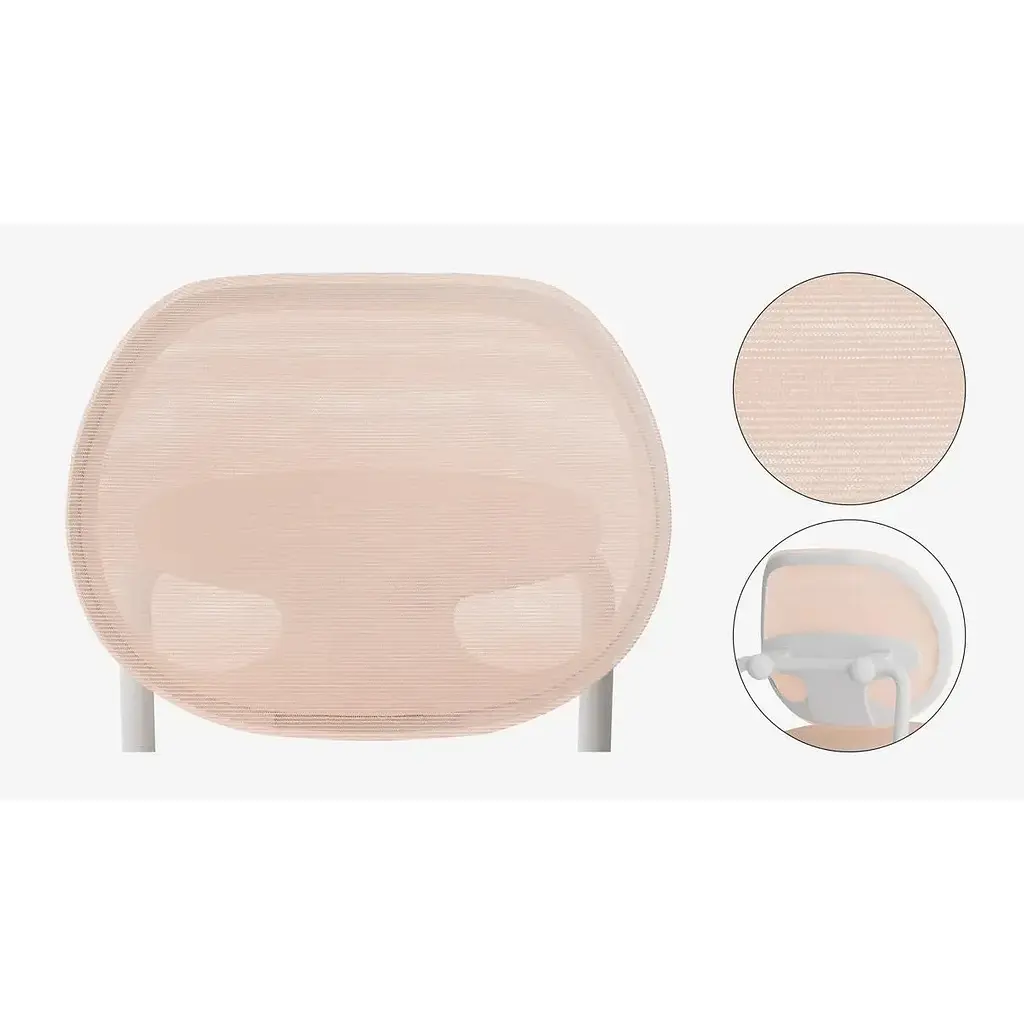 Комплект мебели Mealux Nemo XL Peach: стол + стульчик + полка + лампа (BD-39 PN) - фото 4