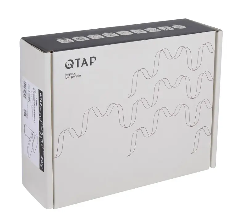 Смеситель для раковины Qtap Aries QTARI270CRM45557 - фото 4