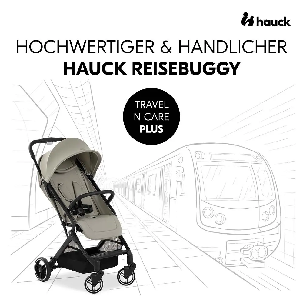 Коляска прогулянкова Hauck Travel N Care Plus Hazelnut - фото 7