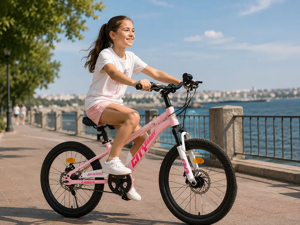 Велосипед MOTKE Constellation R22 Рожевий / Спортивний, міський велосипед для дітей - фото 3