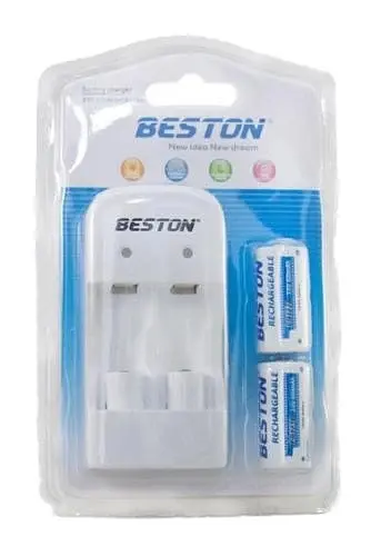 Зарядний пристрій BST-CD643 + 2 x CR123A White 2 x C/D незалежні канали (AAB1885) Beston teh0028624 - фото 2