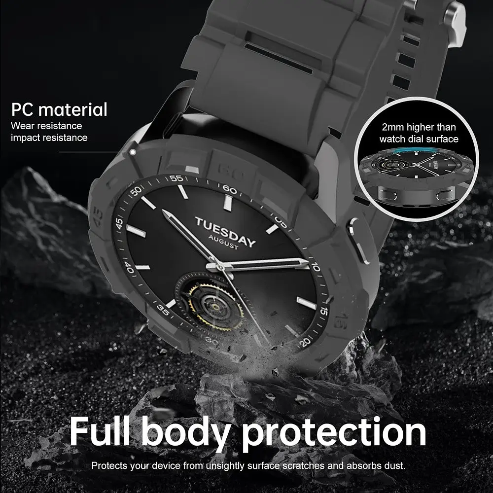 Безель Sikai для смарт-часов Xiaomi Watch S3 Black Sport - фото 5