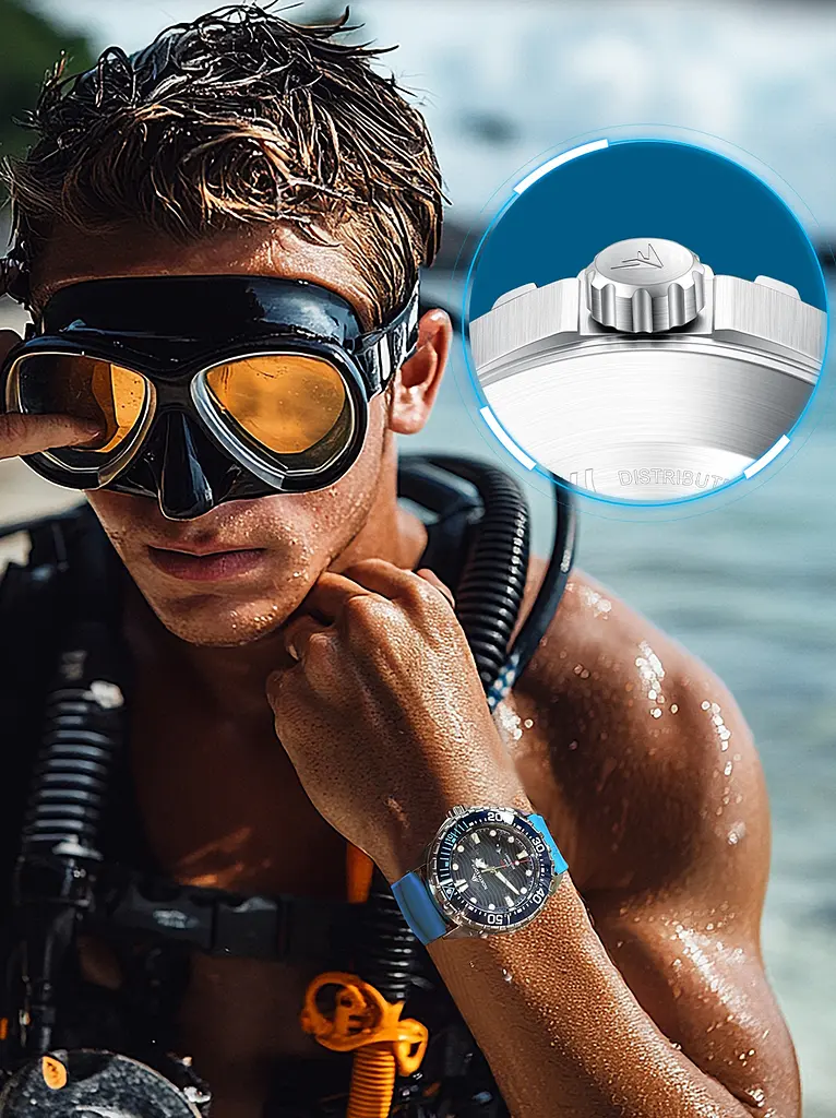 Годинник North Edge Triton 30 Bar - фото 4