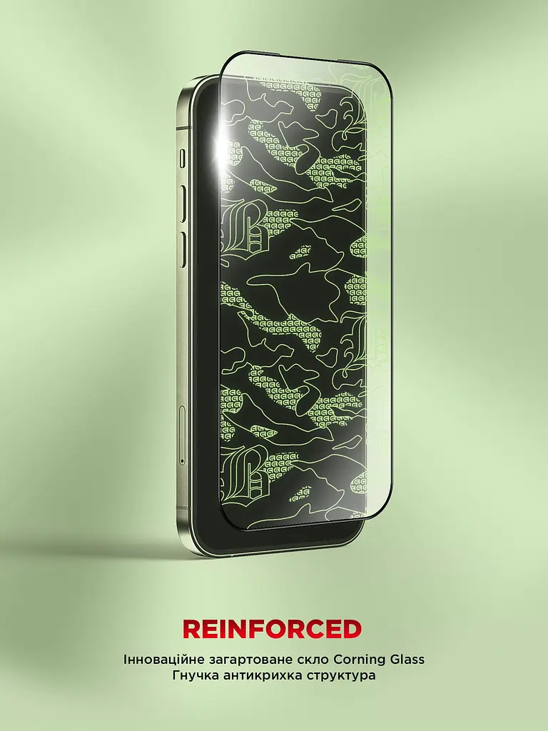Захисне скло для Apple iPhone 17 Pro Max, Corning Black Icon, преміум якість, протиударне, загартоване, 2.5D скло, глянцеве, 9H, ультратонке, з олеофобним покриттям, з антистатичним шаром, сумісність з чохлами, ArmorStandart (ARM88500) - фото 2