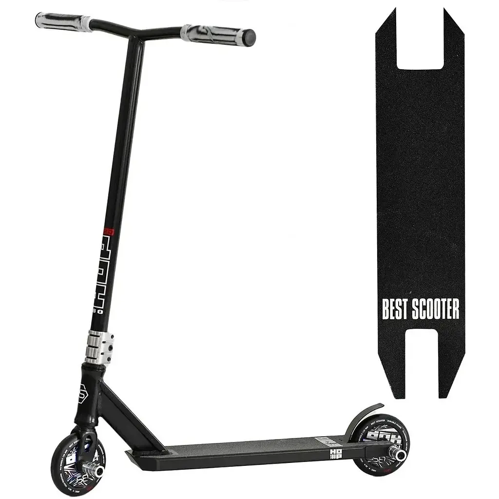 Самокат трюковий Best Scooter Hop ЦБ-00275170 чорний - фото 2