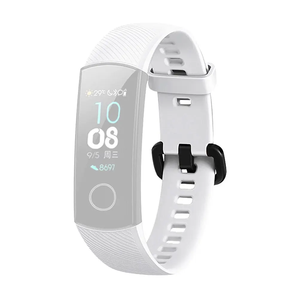 Ремінець для фітнес-браслета MIIQNUS для Honor Band 4 і 5 білий - фото 2