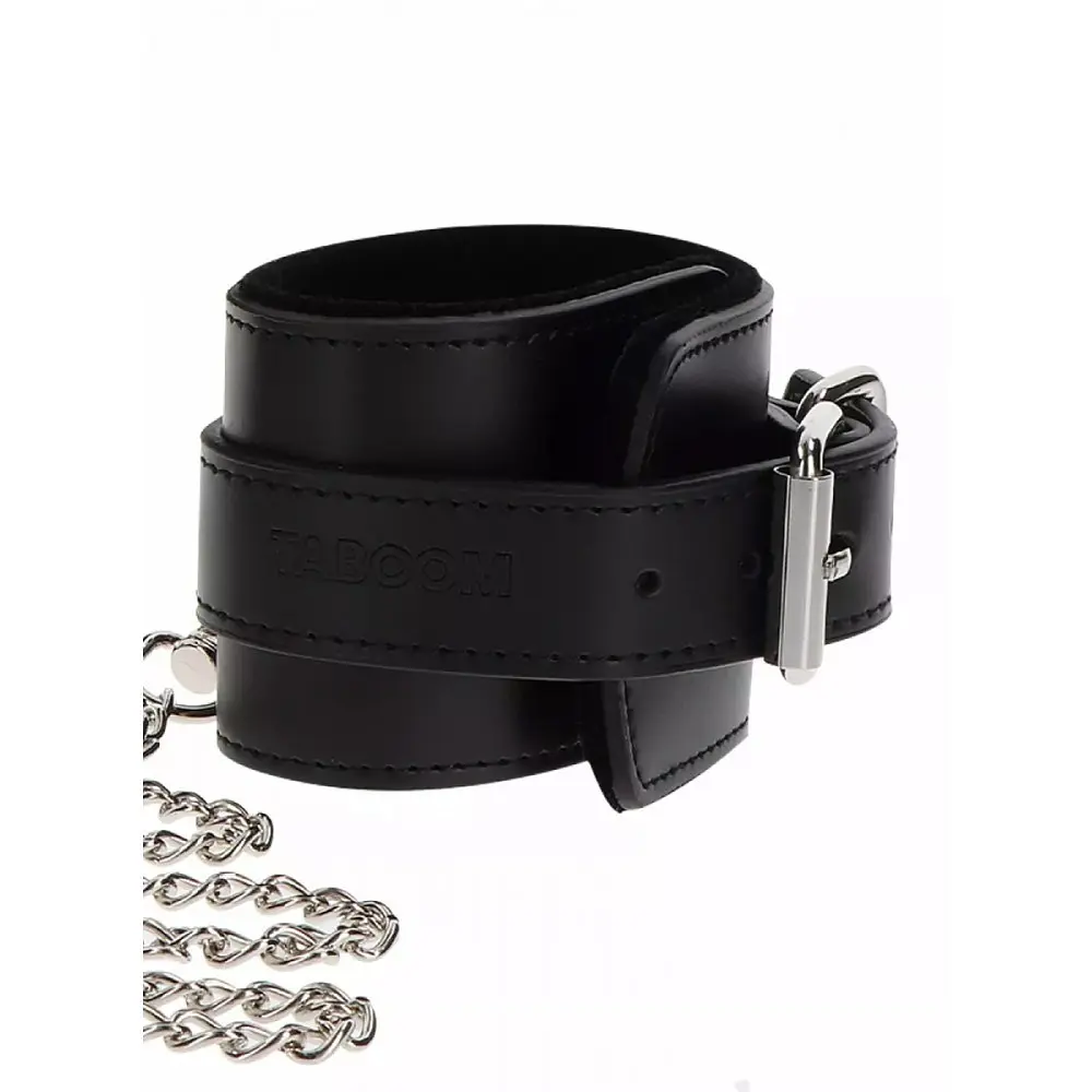 Нашийник з наручниками на ланцюжках Taboom - Heavy Collar and Wrist Cuffs - фото 4