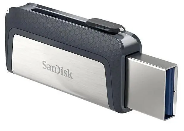 Флеш накопичувач Type-C USB 3.1 SanDisk Ultra Dual Type-C 128Gb (150 Mb/s) - фото 4