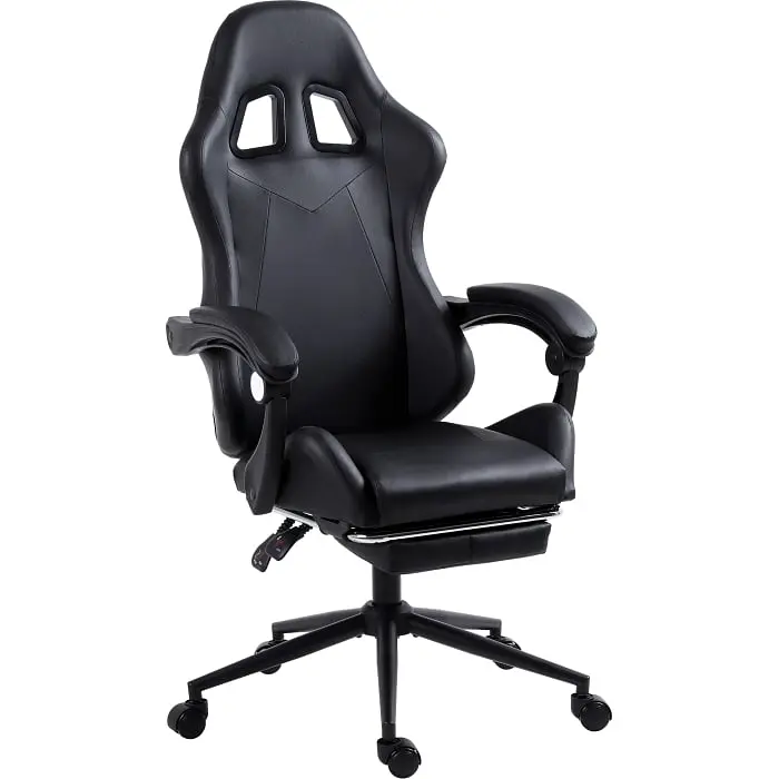Геймерське крісло GT Racer чорне (X-2323 Black) - фото 9