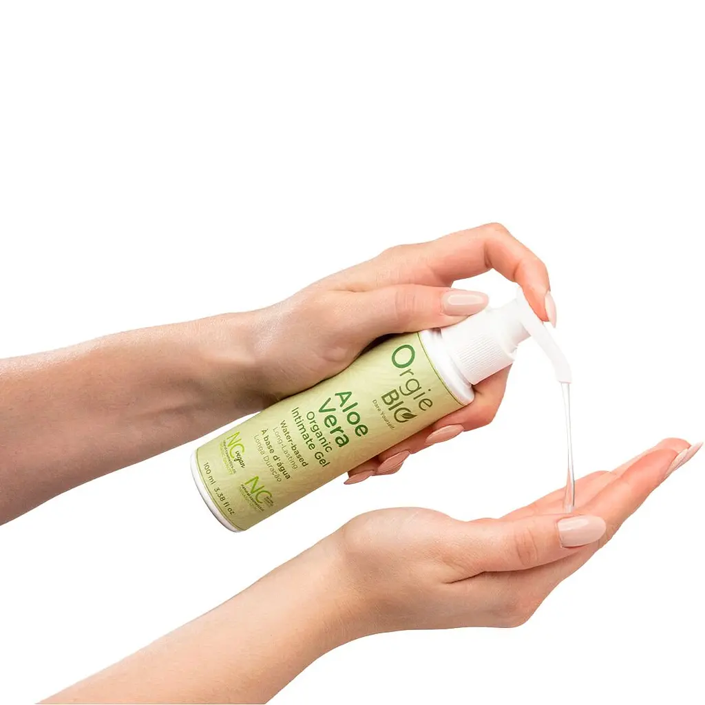 Лубрикант на водній основі Orgie – Bio Aloe Vera Intimate Gel (100 мл), екстракт алое вера - фото 2