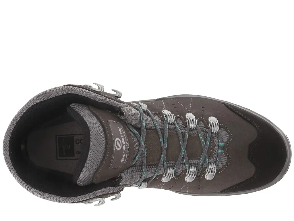 Ботинки Scarpa Mistral GTX WMN 37,5 Сірий-Блакитний - фото 3