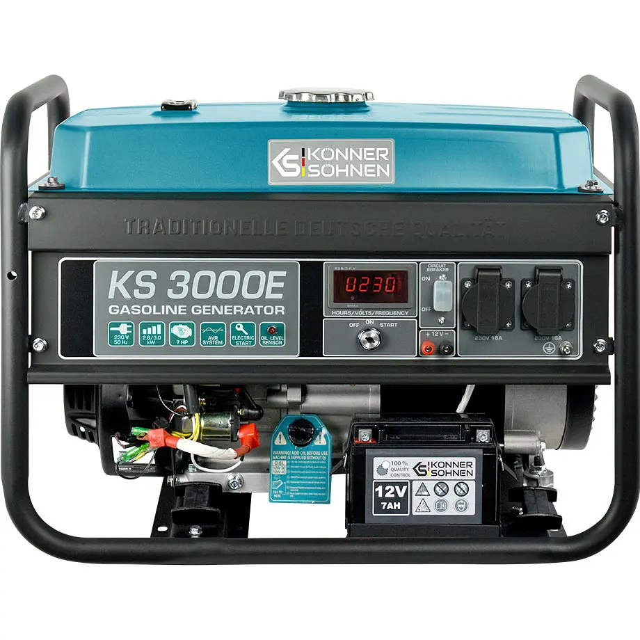 Генератор бензиновий Konner&Sohnen KS 3000E [116993] - фото 2