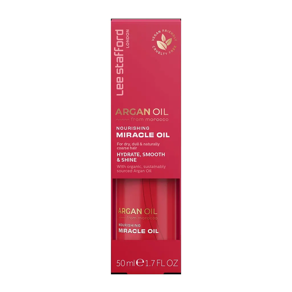 Живильна арганова олія Argan Oil from Morocco Nourishing Miracle Oil Lee Stafford 50 мл - фото 2