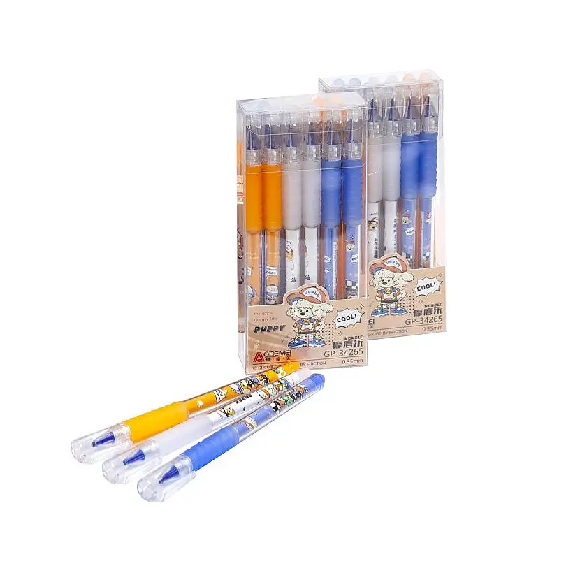 Ручка "пише-стирає" COLOR-IT 34265 синій, упаковка 12 шт