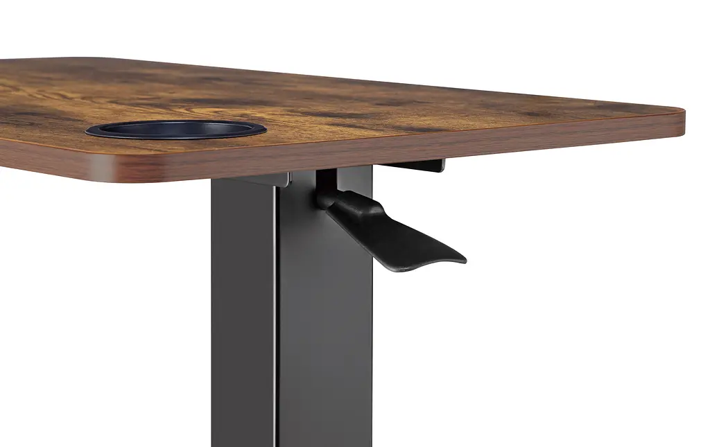 Мобільний робочий столик OfficePro Black (ODM366B) - фото 7