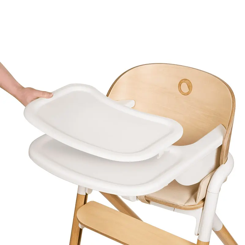 Стільчик для годування Lionelo Celia Natural Wood (LO-CELIA WHITE NATURAL WOOD) - фото 9