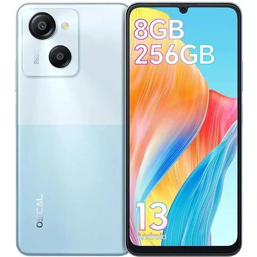 Смартфон Blackview Modern 8 8/256 ГБ Ripple Blue  - фото 2