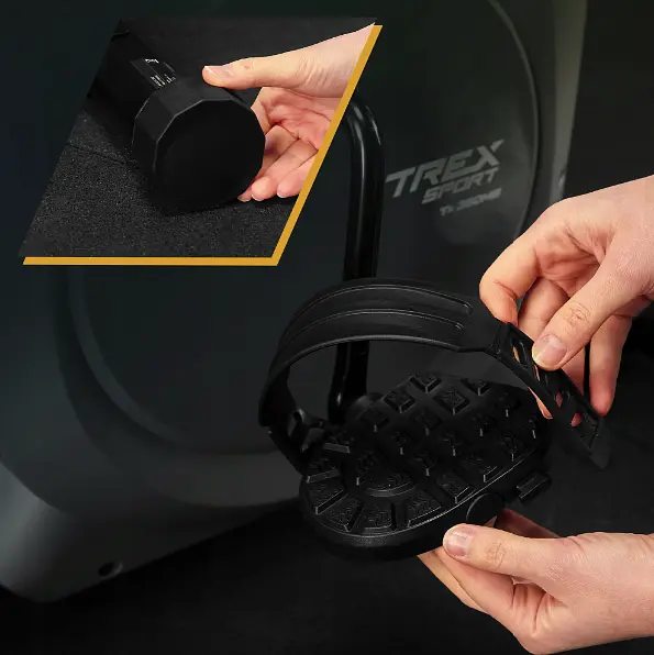 Велотренажер Trex Sport TX-350MB RIZE магнітний сірий - фото 4